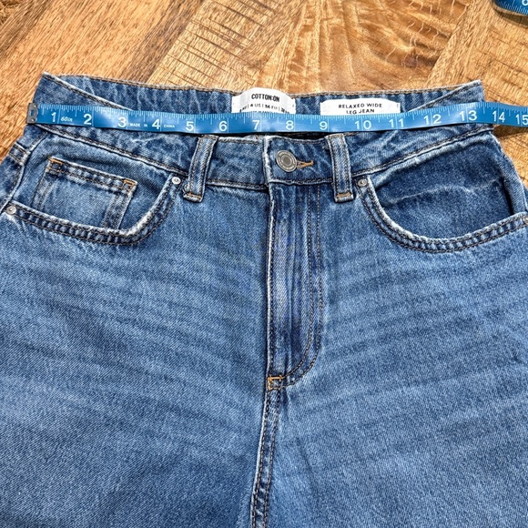 Cotton On Relaxed Wide-Leg Jeans - Picture 9 of 11